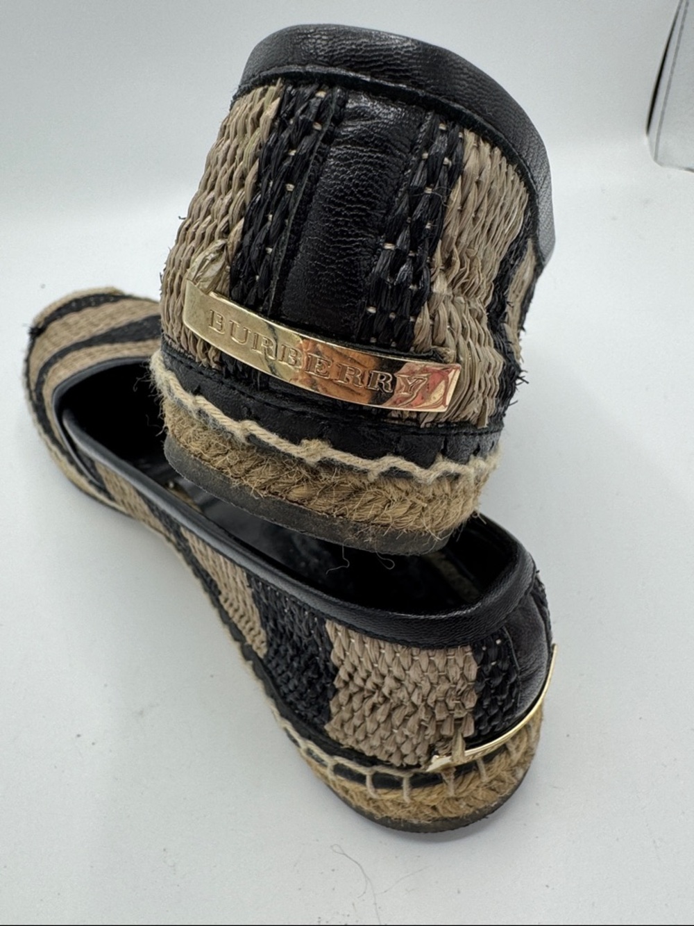 Burberry Hodgeson Espadrille Flats - Picture 4 of 6